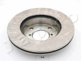 Japko 60812 Front brake disc ventilated 60812