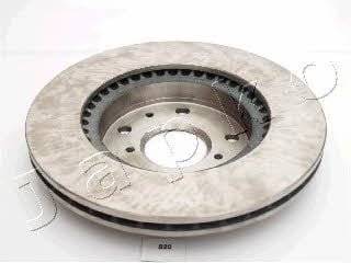 Japko 60820 Front brake disc ventilated 60820