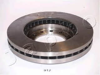 Japko 60912 Front brake disc ventilated 60912