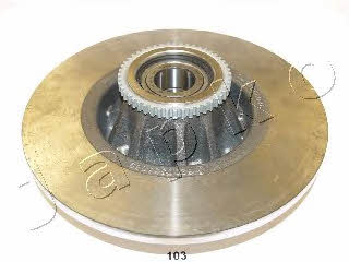 Japko 61103 Rear brake disc, non-ventilated 61103