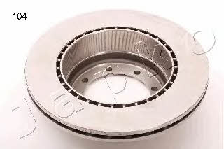 Japko 61104 Rear ventilated brake disc 61104