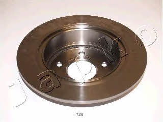 Japko 61120 Rear brake disc, non-ventilated 61120