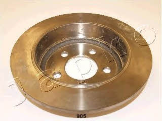 Japko 61905 Rear brake disc, non-ventilated 61905
