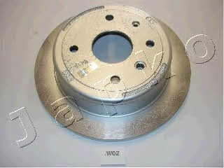 Japko 61W02 Rear brake disc, non-ventilated 61W02