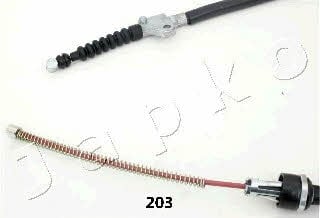Japko 131203 Parking brake cable left 131203