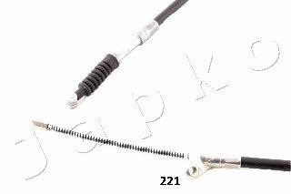 Japko 131221 Parking brake cable left 131221