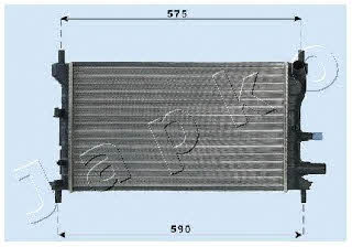 Japko RDA053060 Radiator, engine cooling RDA053060