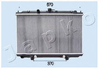 Japko RDA213043 Radiator, engine cooling RDA213043