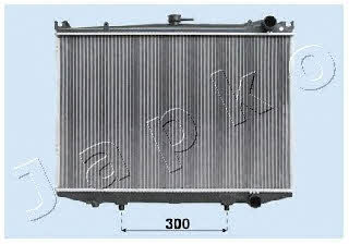 Japko RDA213047 Radiator, engine cooling RDA213047