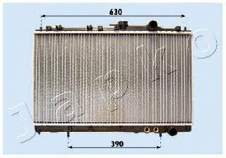 Japko RDA283101 Radiator, engine cooling RDA283101