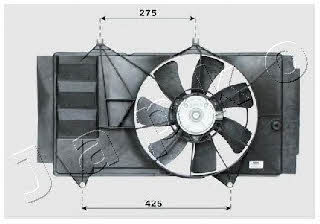 Japko VNT151829 Hub, engine cooling fan wheel VNT151829