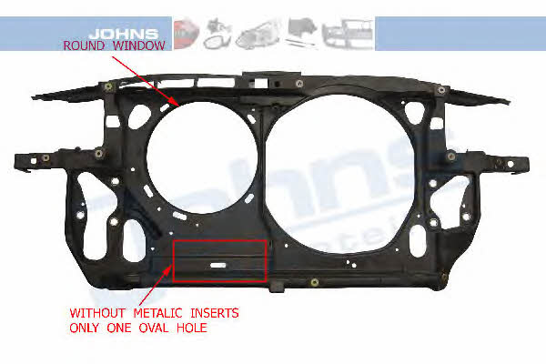 Johns 95 49 04-3 Front panel 9549043