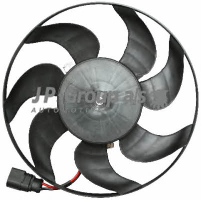 Radiator cooling fan motor Jp Group 1199101880
