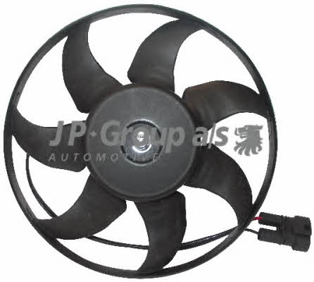 Radiator cooling fan motor Jp Group 1199104600