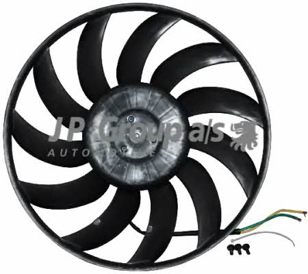 Radiator cooling fan motor Jp Group 1199105400