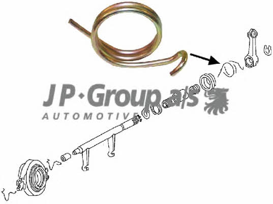 Jp Group 8131000400 Clutch Shaft Spring 8131000400
