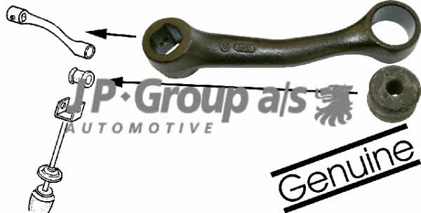 Jp Group 8150500102 Rear suspension link with bushing 8150500102