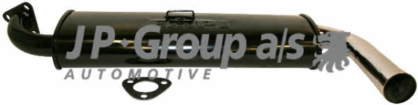 Jp Group 8120800300 Direct-flow muffler 8120800300