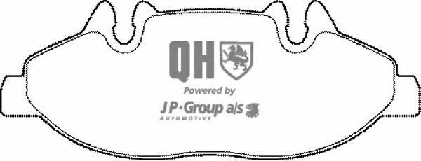Jp Group 1363603019 Brake Pad Set, disc brake 1363603019