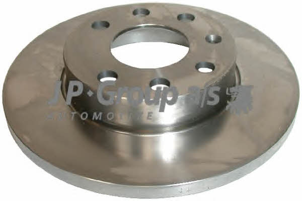 Jp Group 1263100700 Unventilated front brake disc 1263100700