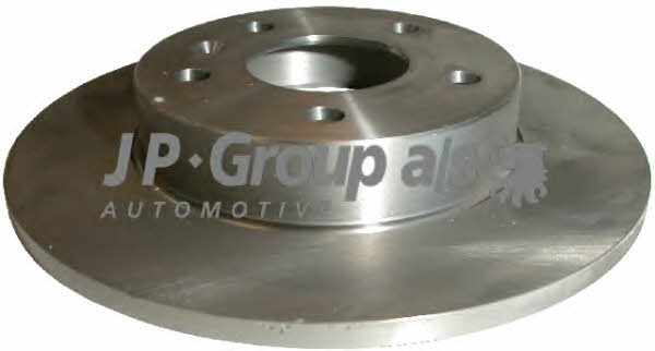Jp Group 1263200200 Rear brake disc, non-ventilated 1263200200