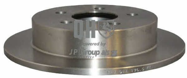 Jp Group 1263201609 Rear brake disc, non-ventilated 1263201609