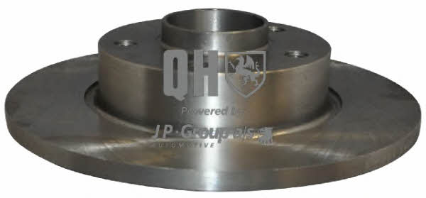 Jp Group 1263201909 Rear brake disc, non-ventilated 1263201909