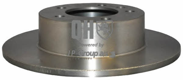 Jp Group 1263202309 Rear brake disc, non-ventilated 1263202309