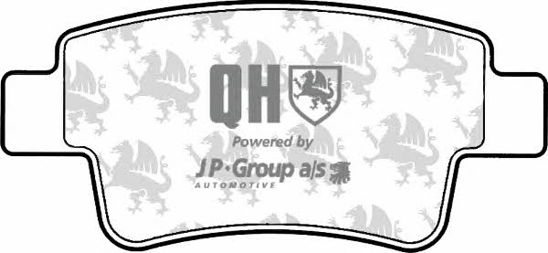 Jp Group 1263701019 Rear disc brake pads, set 1263701019