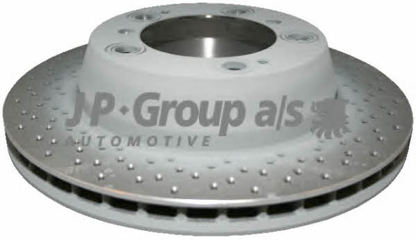 Jp Group 1663200803 Rear ventilated brake disc 1663200803