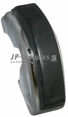 Jp Group 1684200386 Bumper horn with rubber pad, front, chrome, right 1684200386