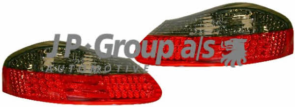 Jp Group 1695300416 Tail light set, smoked/red 1695300416