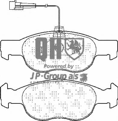 Jp Group 3363600219 Brake Pad Set, disc brake 3363600219