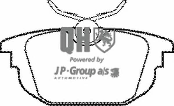 Jp Group 3363700419 Brake Pad Set, disc brake 3363700419