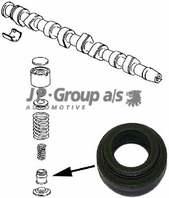 Seal, valve stem Jp Group 1111352700
