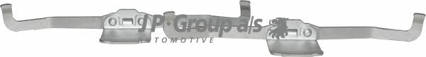 Brake pad fitting kit Jp Group 1163651110