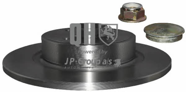 Jp Group 4363201609 Rear brake disc, non-ventilated 4363201609