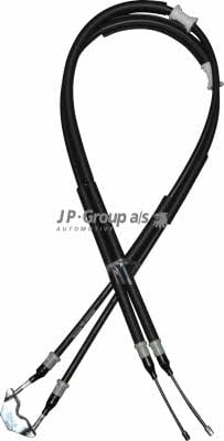 Handbrake cable Jp Group 1270303900