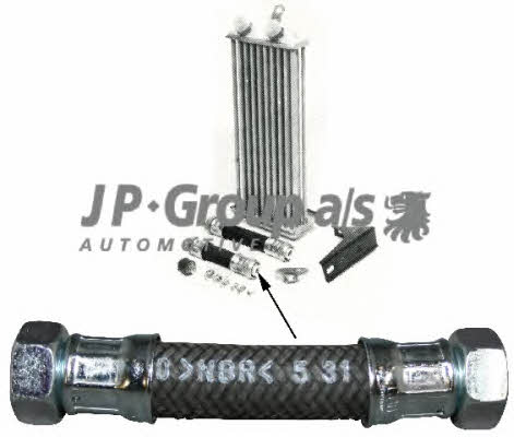 Jp Group 1613700406 Breather Hose for crankcase 1613700406