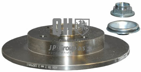 Jp Group 4163201209 Rear brake disc, non-ventilated 4163201209