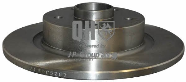 Jp Group 4363200609 Rear brake disc, non-ventilated 4363200609