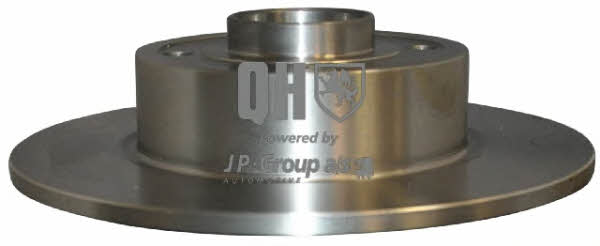 Jp Group 4363200809 Rear brake disc, non-ventilated 4363200809