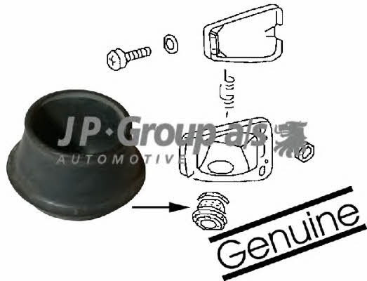 Jp Group 8115650102 Gasket for fuel filler cap 8115650102