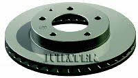Juratek FOR149 Front brake disc ventilated FOR149