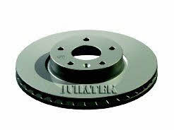 Juratek FOR156 Front brake disc ventilated FOR156