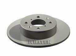 Juratek HON129 Rear brake disc, non-ventilated HON129