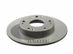 Juratek HON136 Rear brake disc, non-ventilated HON136