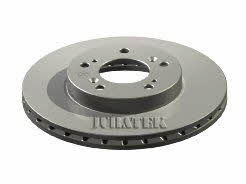 Juratek HON113 Front brake disc ventilated HON113