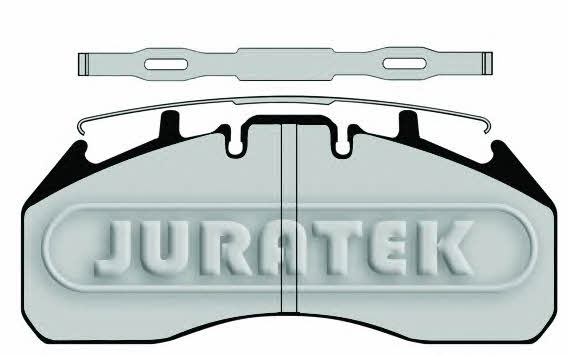 Juratek JCP006 Brake Pad Set, disc brake JCP006