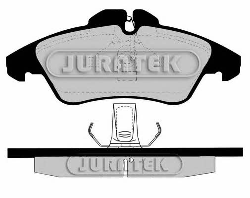 Juratek JCP1038 Brake Pad Set, disc brake JCP1038